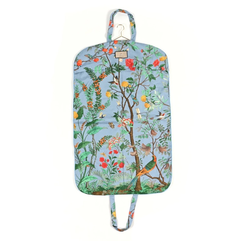 GUCCI Canvas Equestrian Print Garment Weekend Travel Bag NWT - Picture 1 of 7